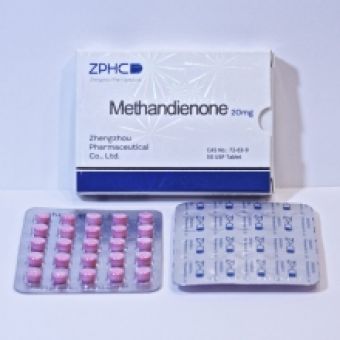 Метандиенон ZPHC (Methandienone) 50 таблеток (1таб 20 мг) - Астана